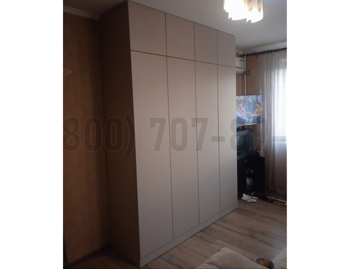 Шкаф в стиле минимализм в Чехове